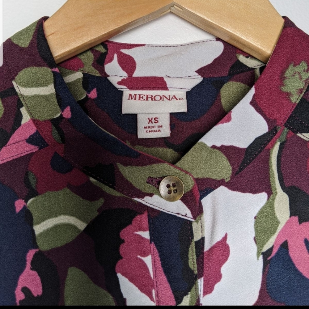 Merona colorful shirt dress